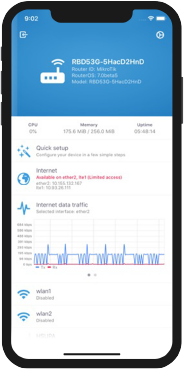 MikroTik integration app