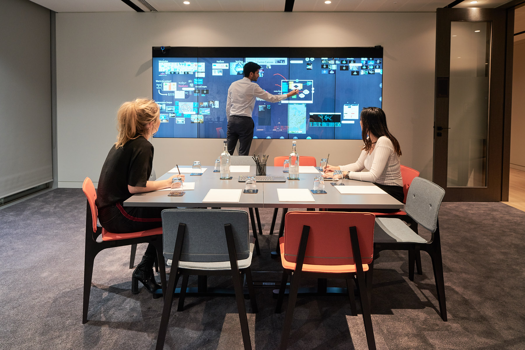 The Greenhouse is a room to brainstorm ideas, collaborate, present and develop your plans