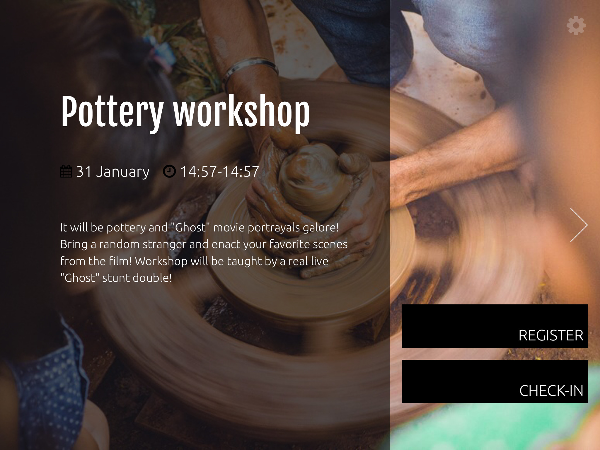 pottery workshop