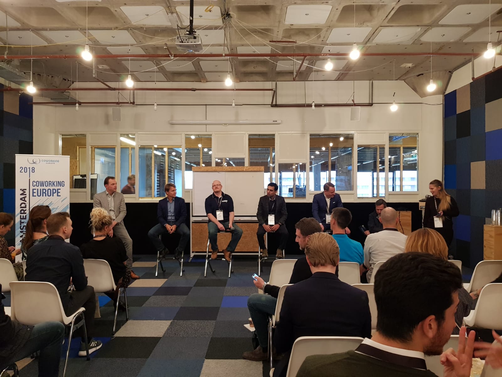 coworking europe 2018 panel in amsterdam
