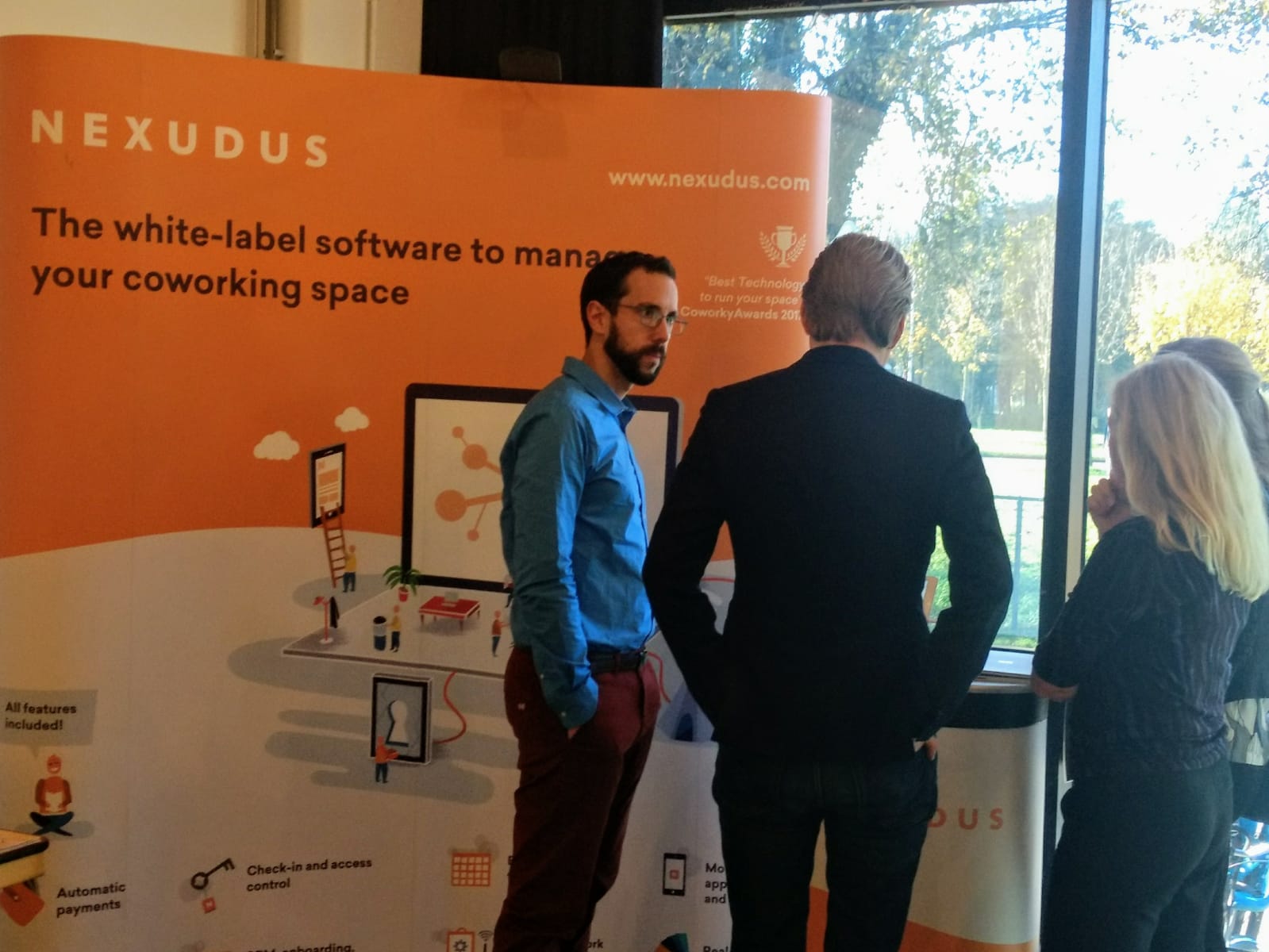 nexudus stand at the cwe 2018