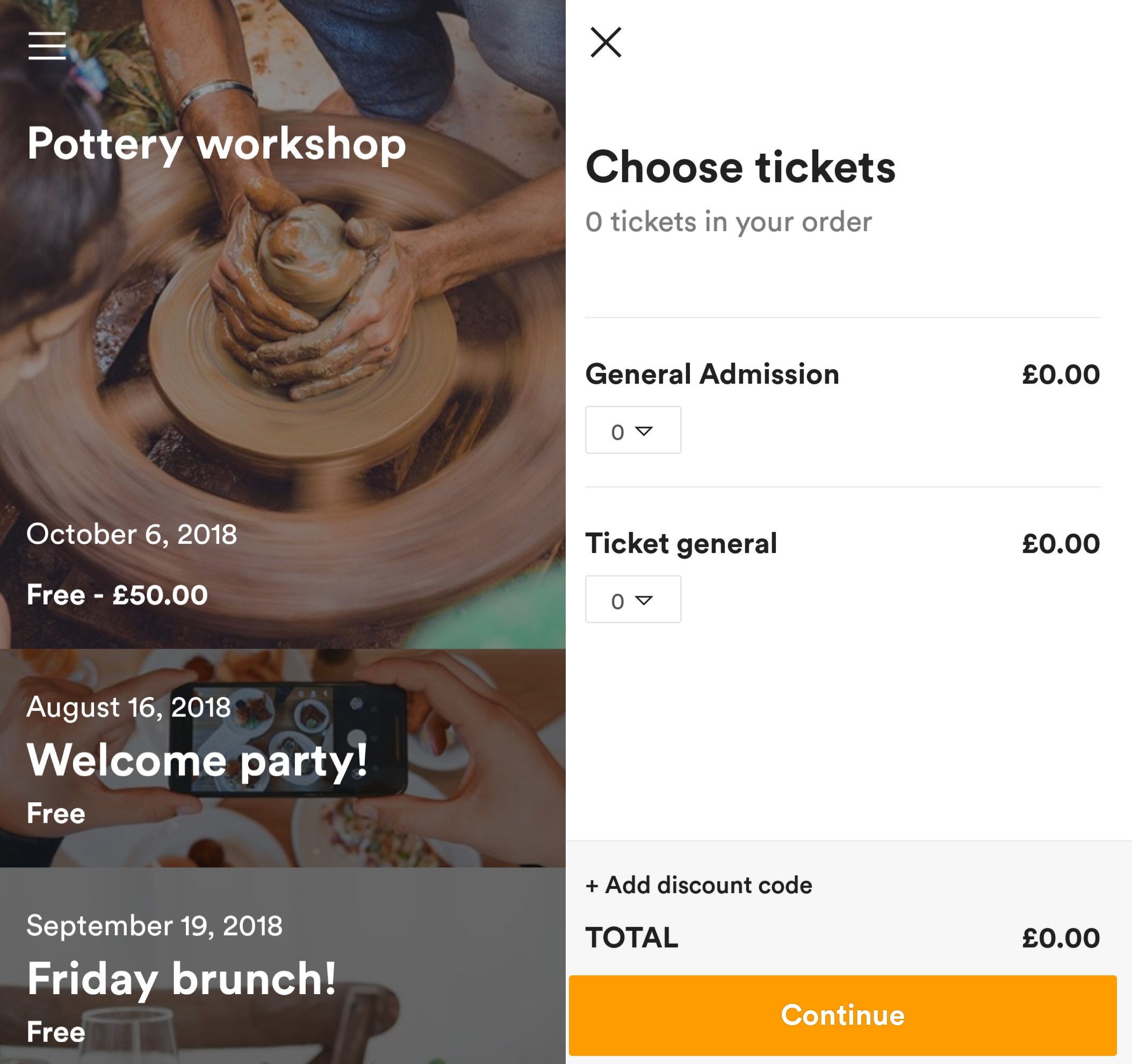 Passport Nexudus Events