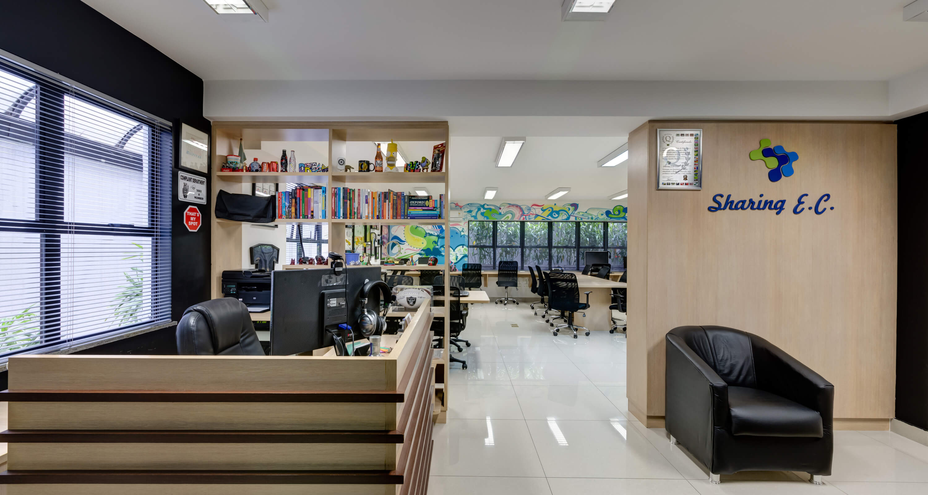 Sharing EC coworking spaces