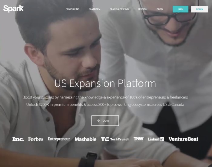 Spark Labs Nexudus coworking space