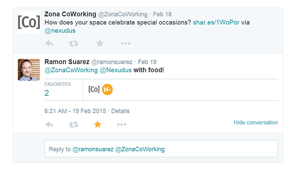 zona coworking social media post