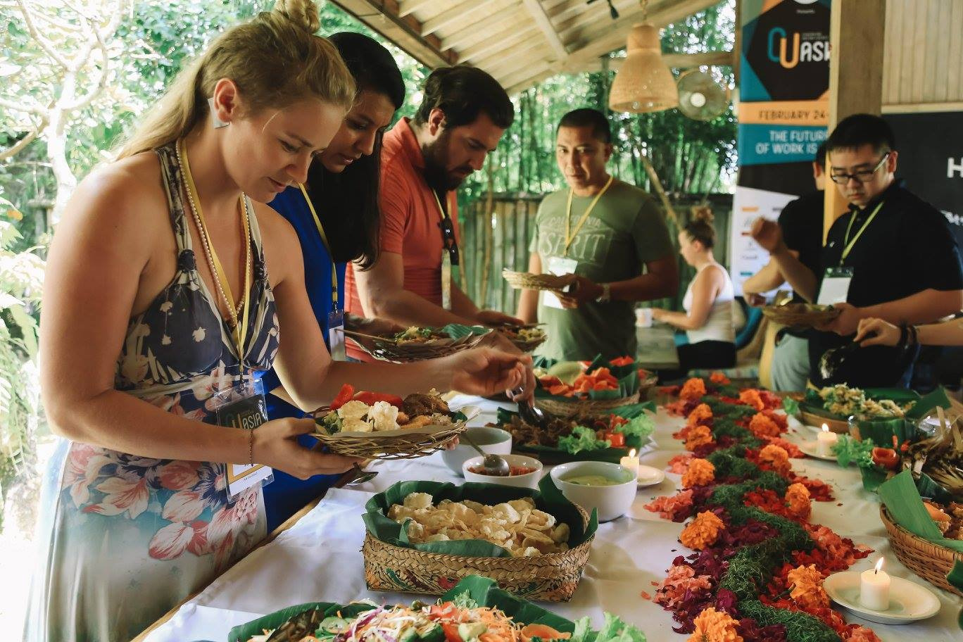 people eating