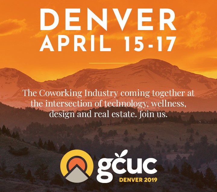 gcuc denver 2019 coworking event banner