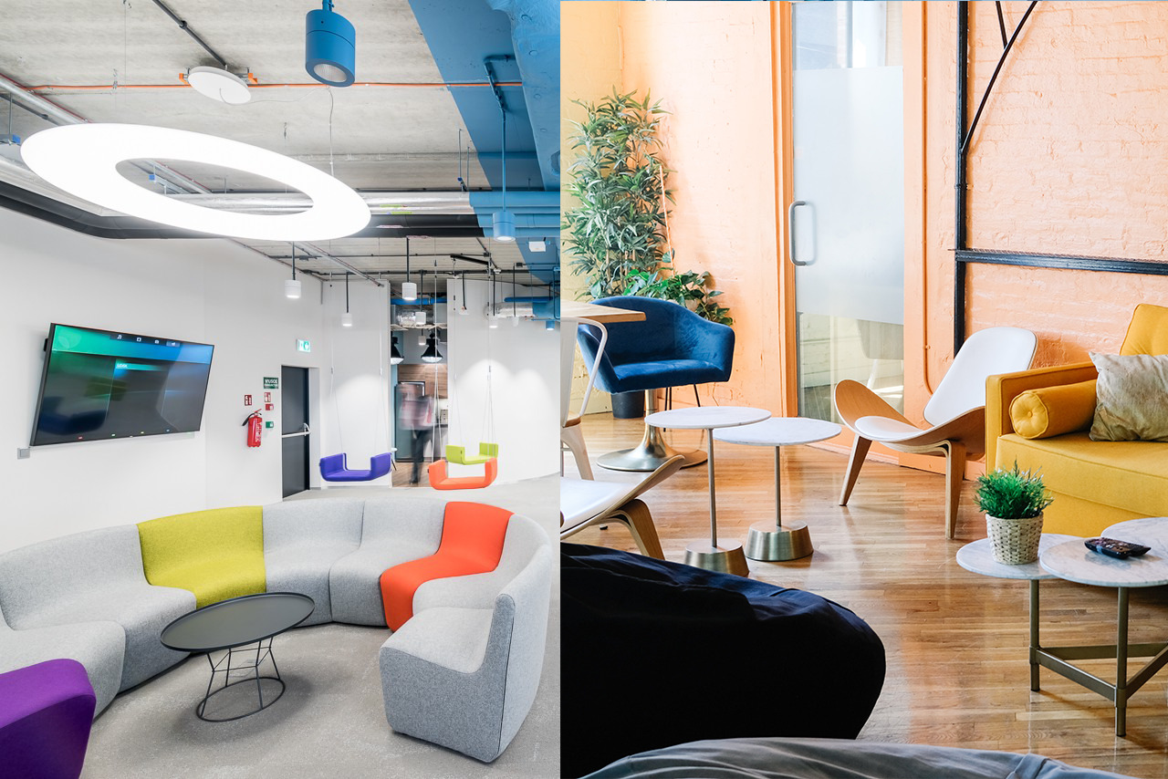 modern coworking offices
