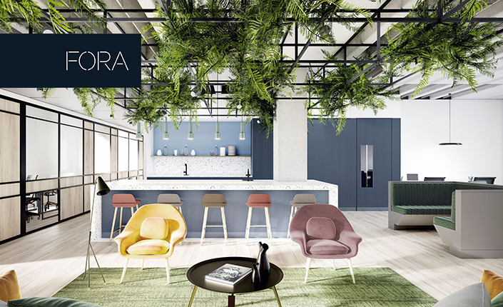 fora coworking office spaces