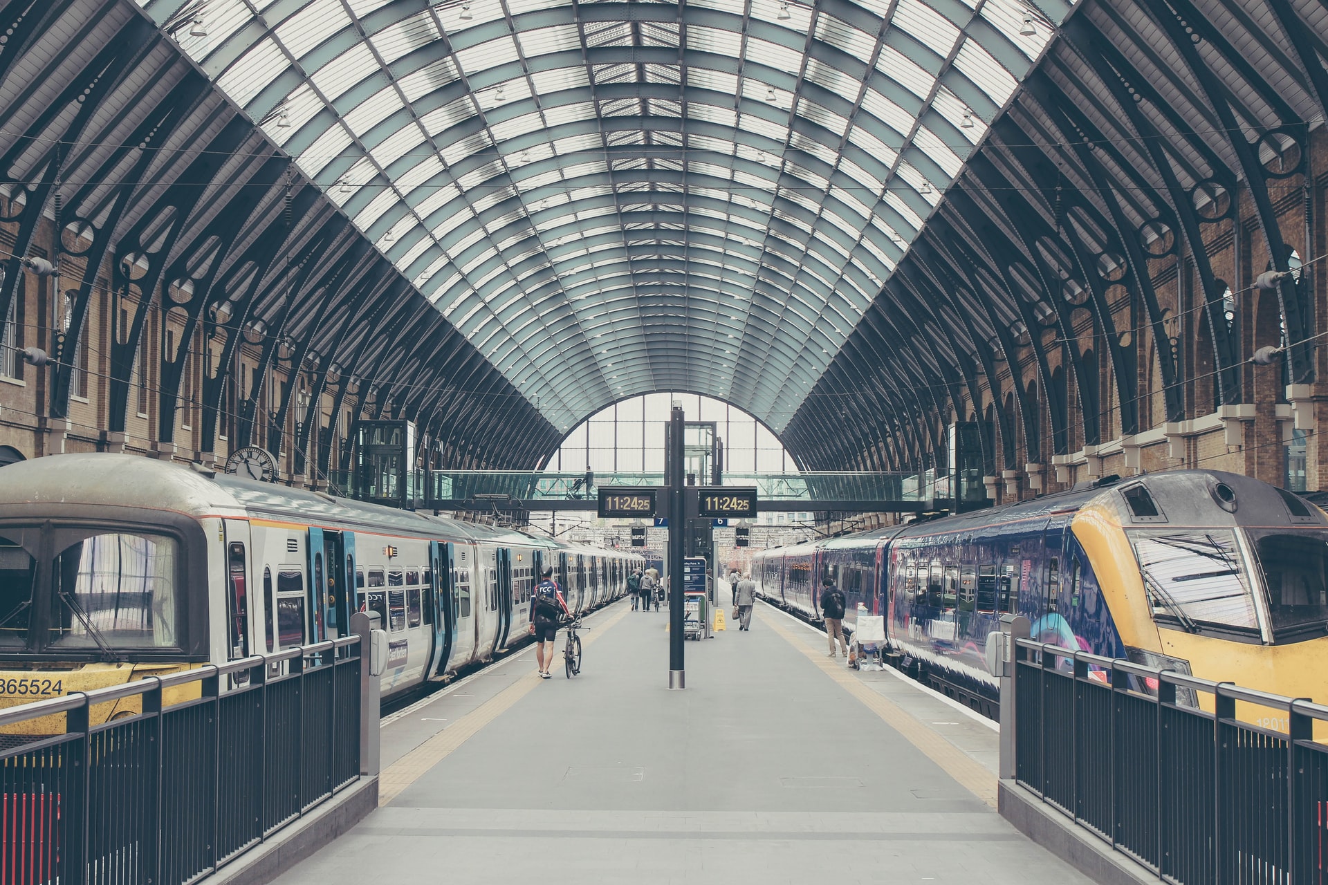 a train station