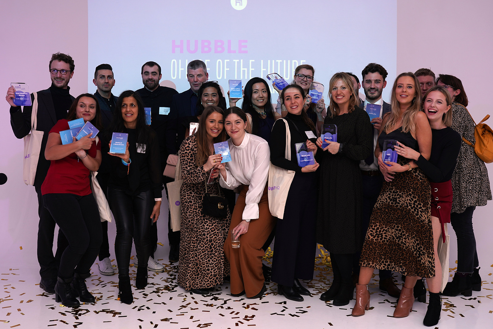 HubbleHQ awards group photo