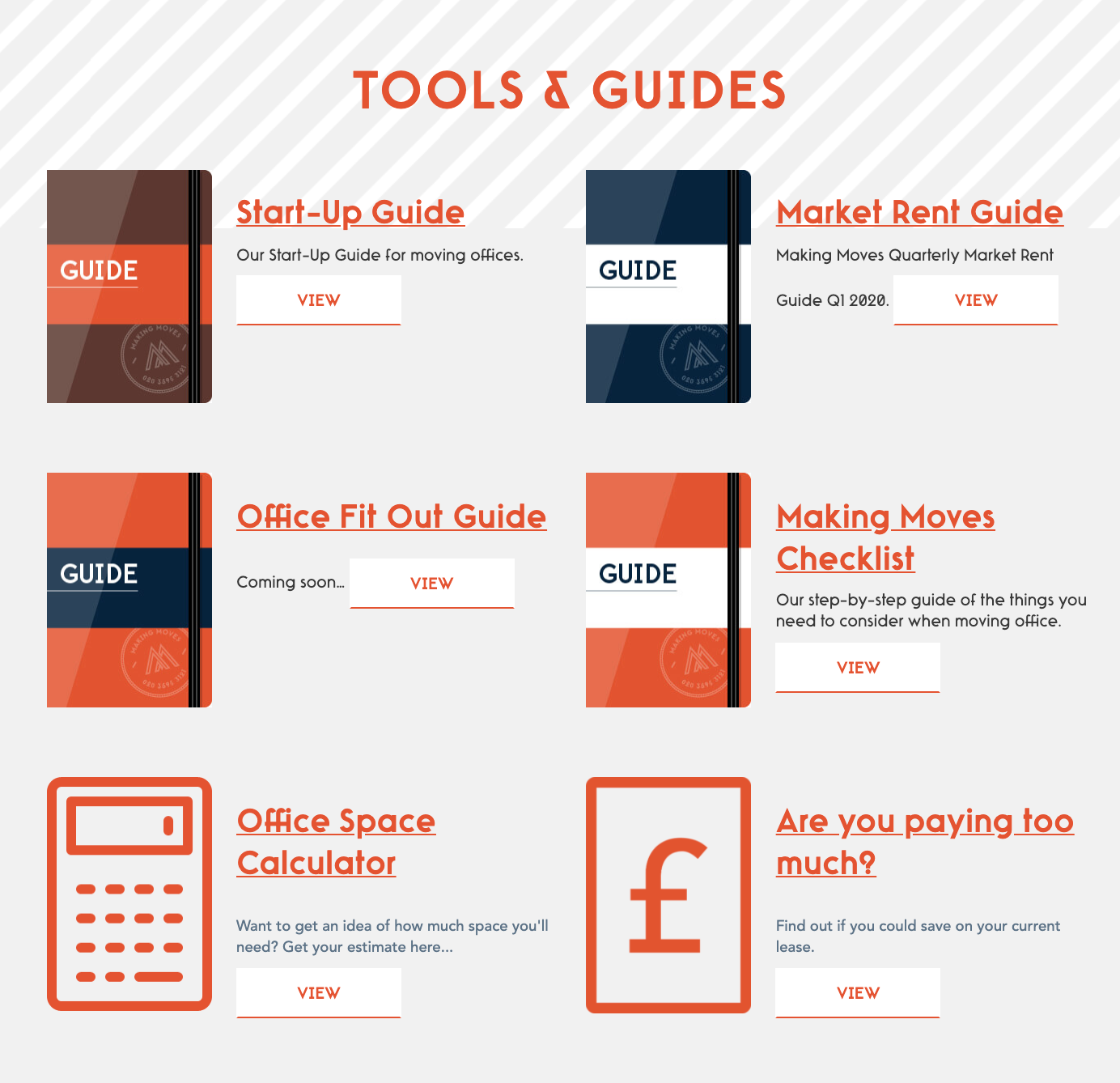 tools and guides