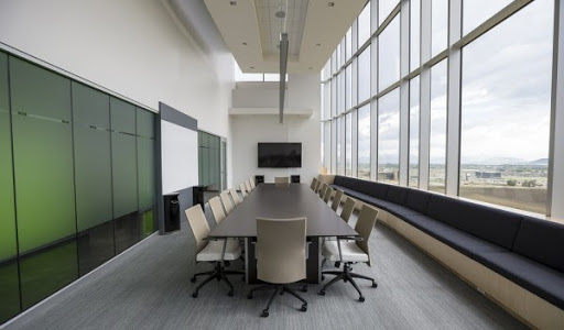 an empty coworking space