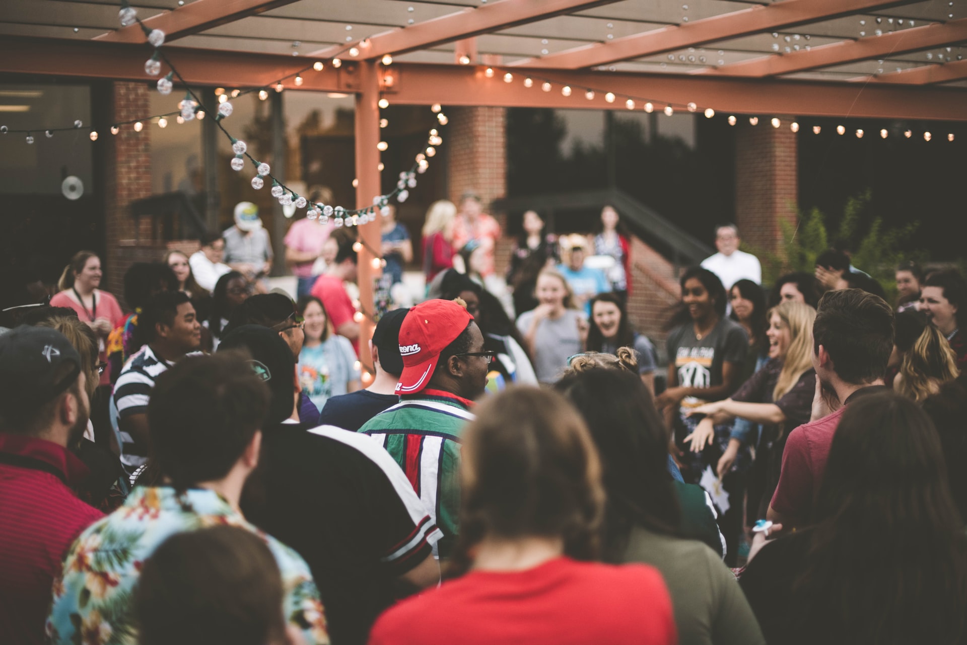 a party at a coworking office