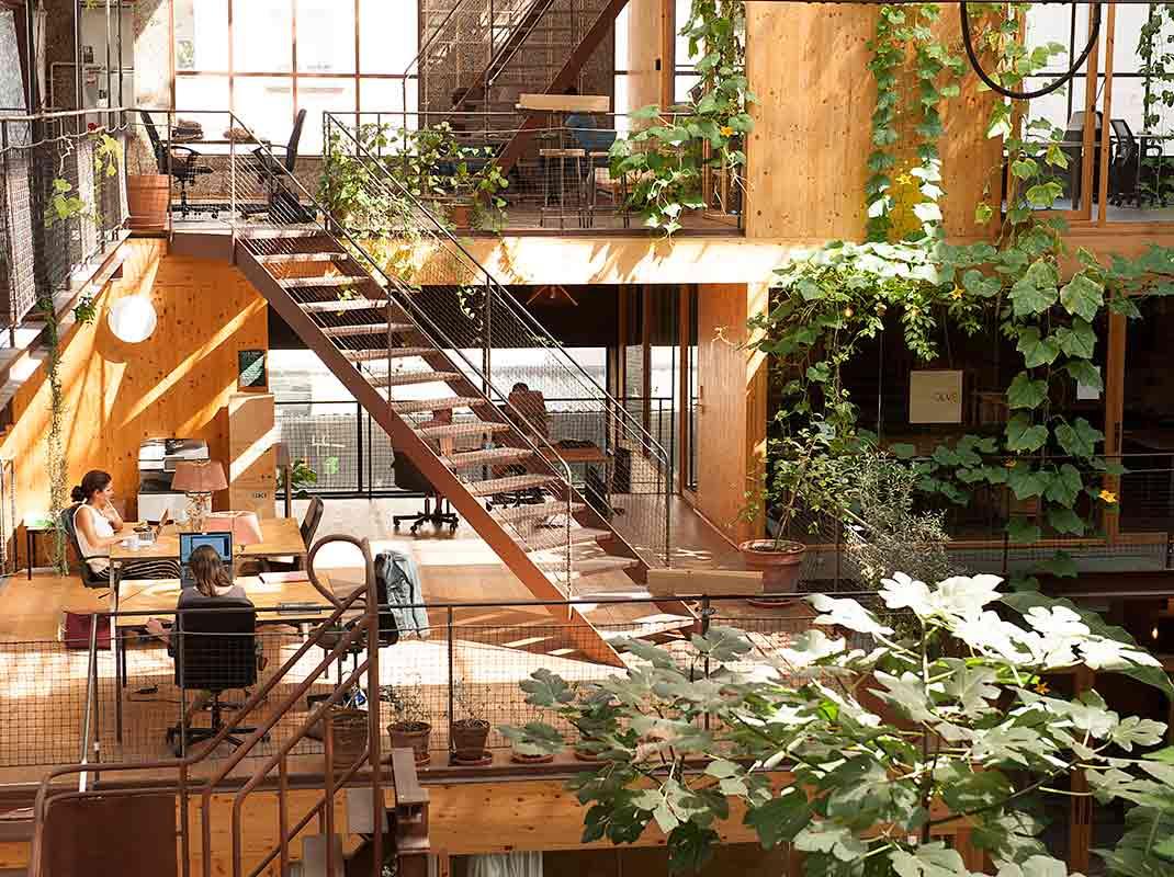 coworking office Nest City Lab, Barcelona