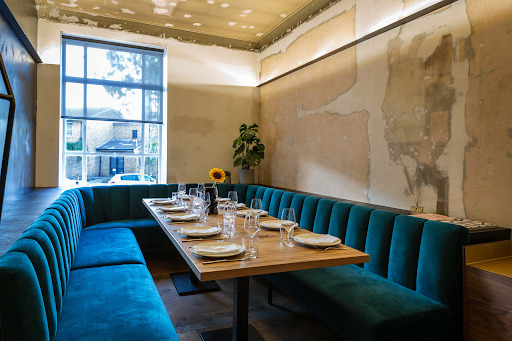 an empty conference room