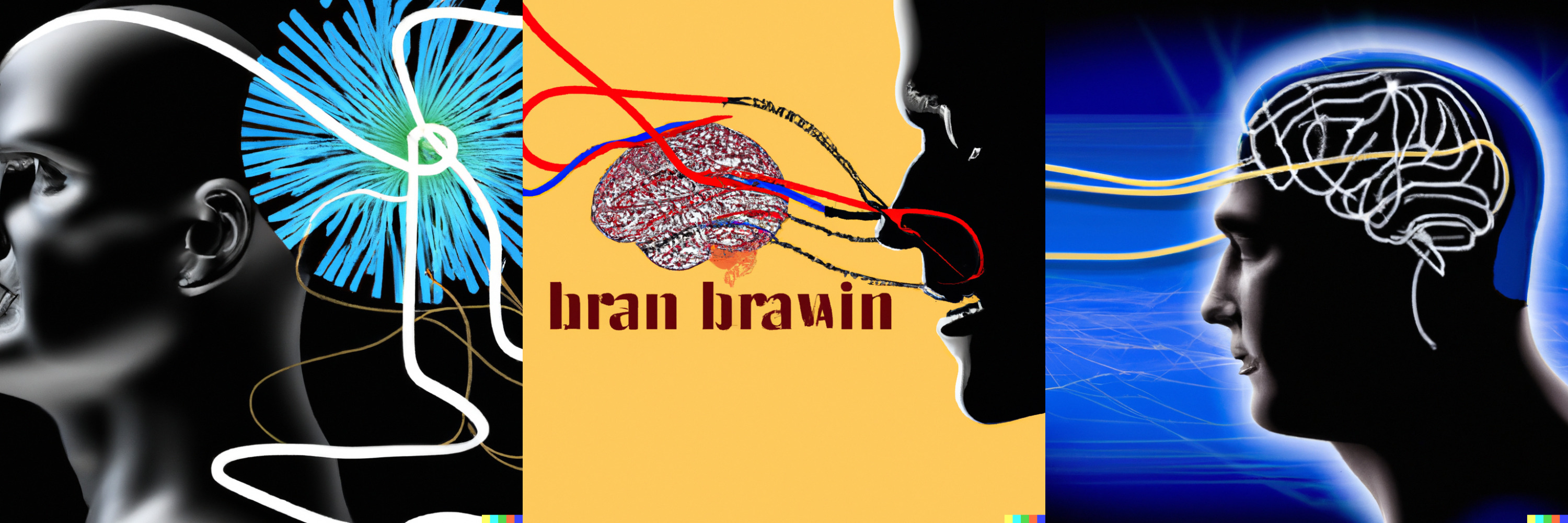 an ai illustration of brains