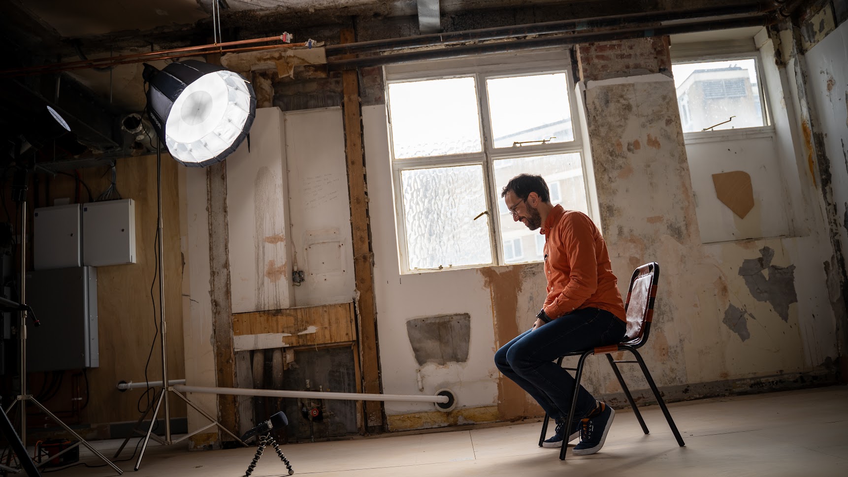 behind the scenes of filming a video