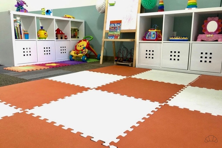 a room with toys for children