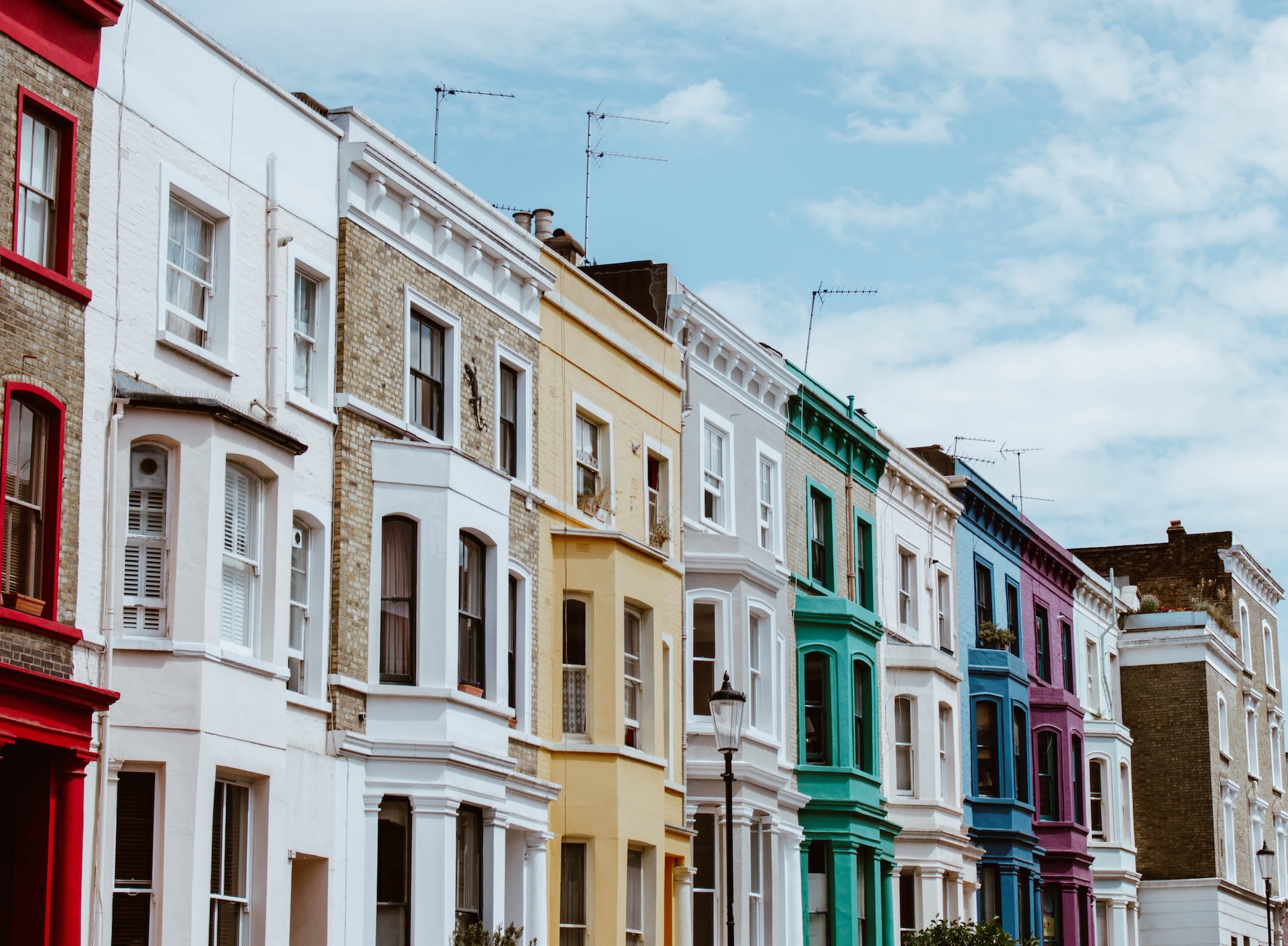 colorful buildings