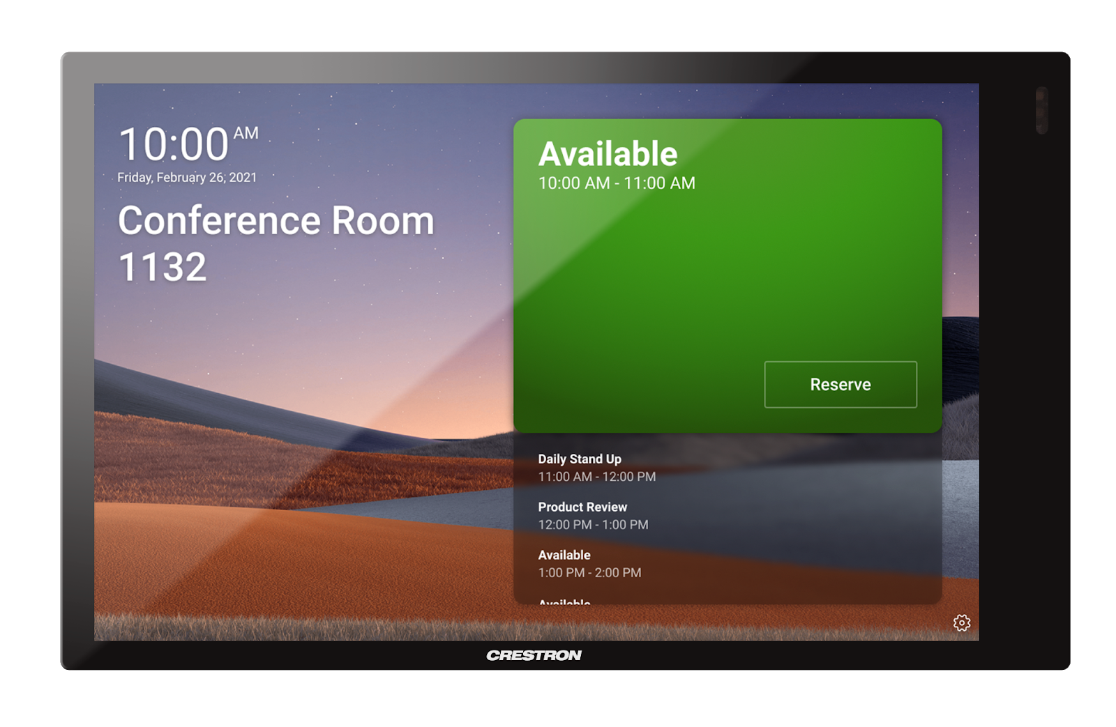 Crestron Meeting Room Booking Systems