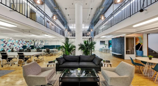 empty coworking offices