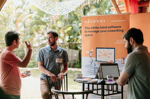 nexudus stand at the cuasia2020 event