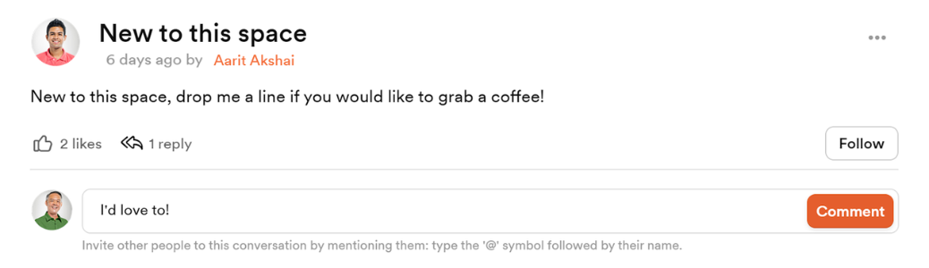 comments on a portal