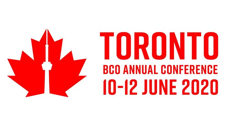 toronto bco annual conference 10-12 june 2020