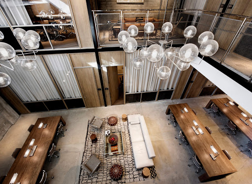 an empty coworking space