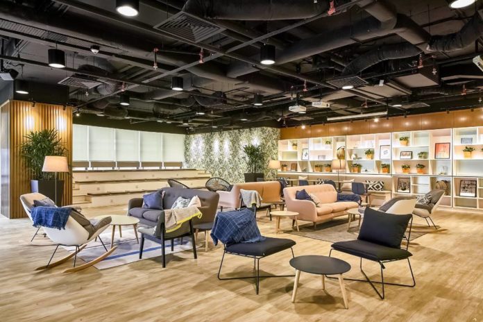 an empty coworking space