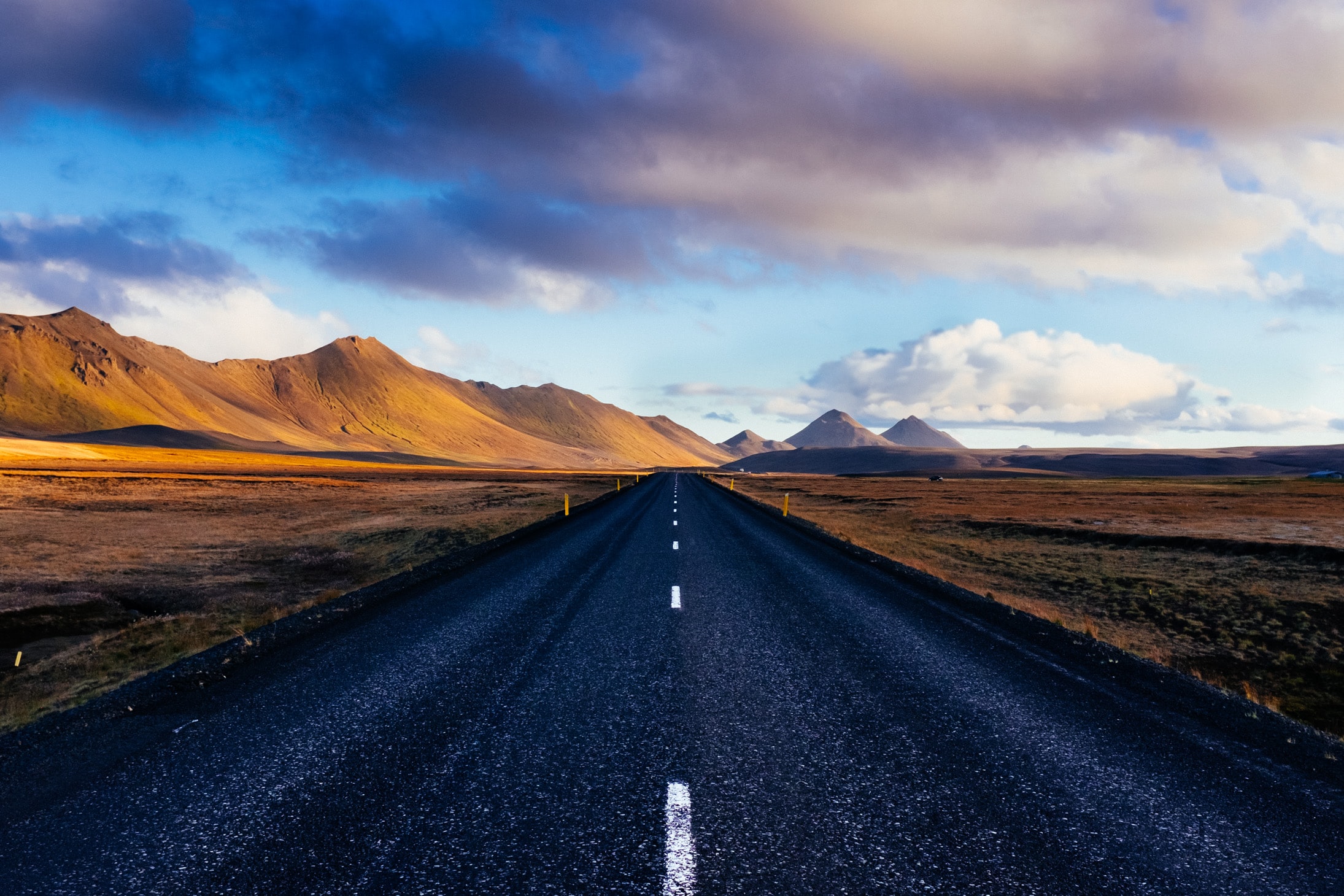 empty road in nature
