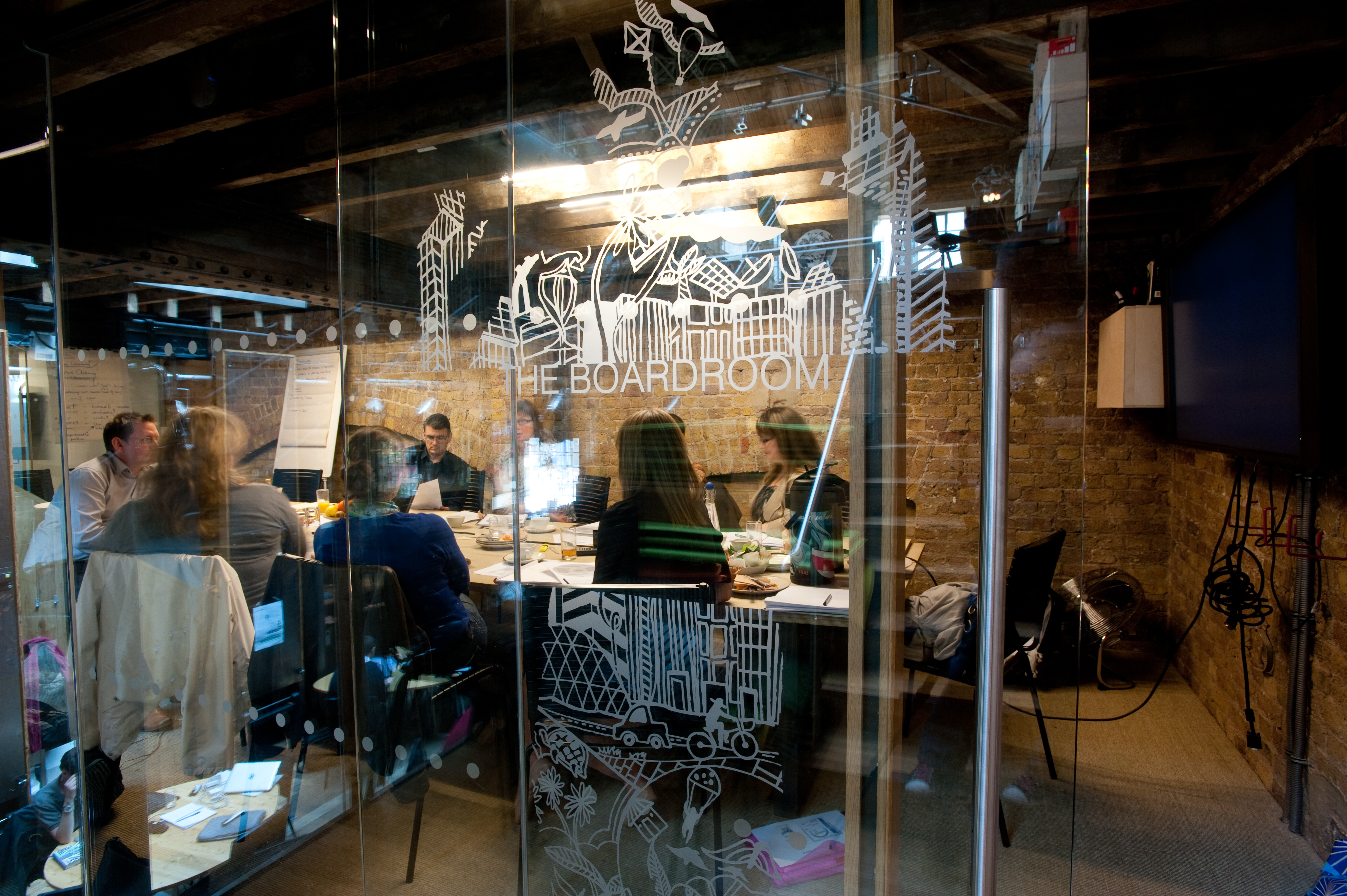 April 2011. Hub Kings Cross, London.