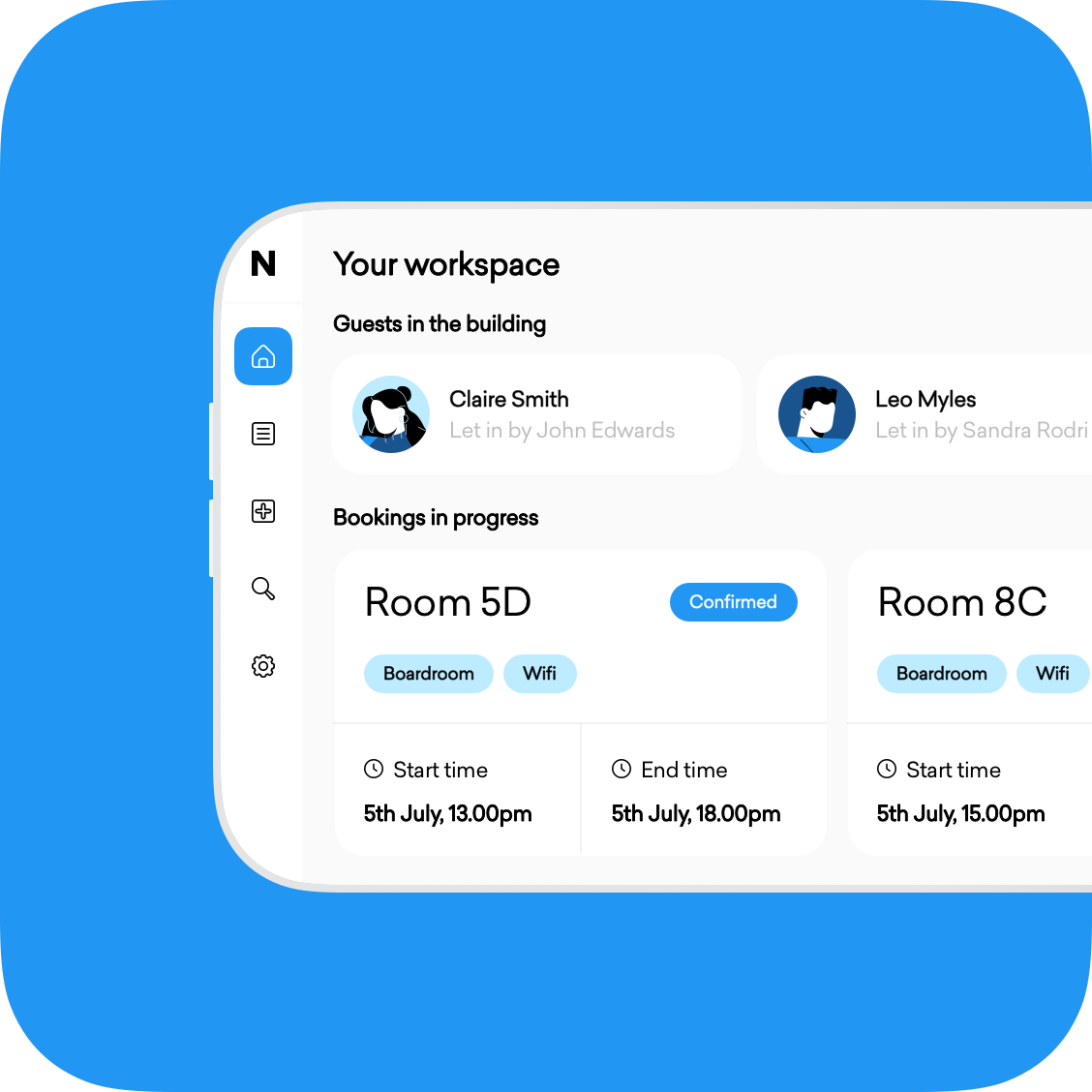 For owners and operators - your workspace