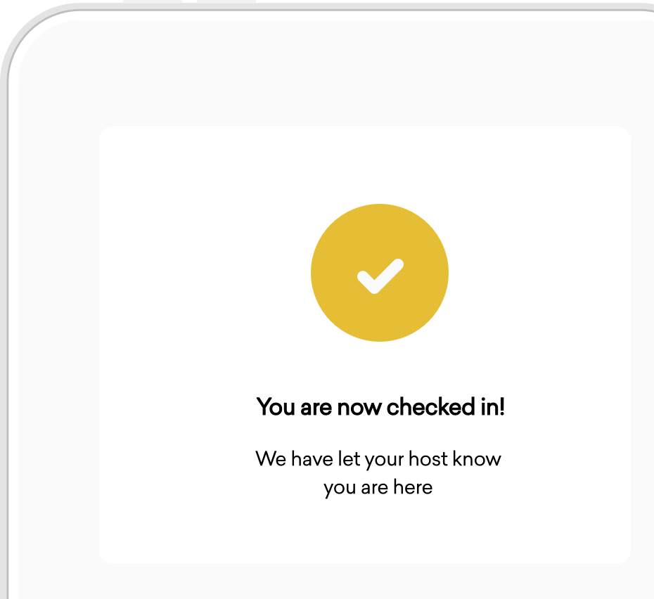 NexIO - you are now checked in