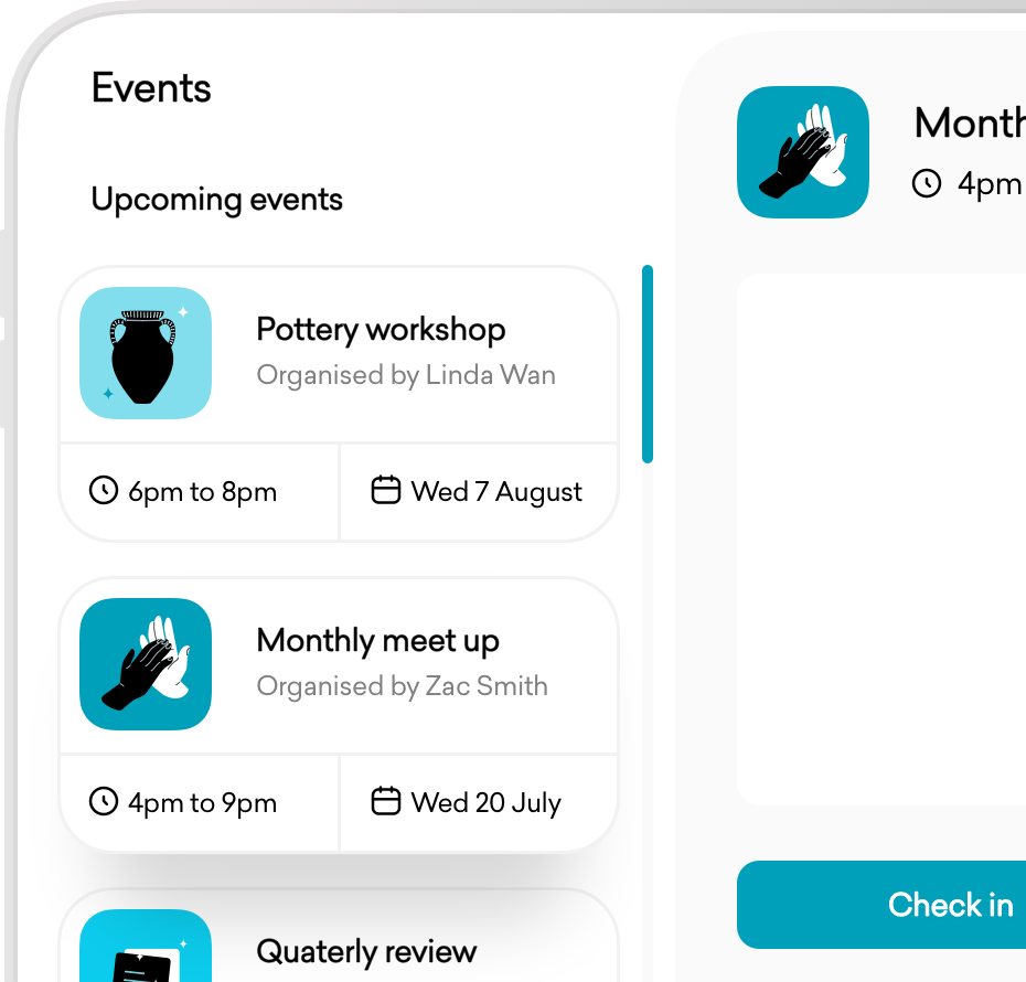 NexEvents - upcoming events