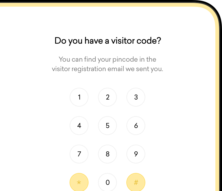 NexIO - do you have a visitor code