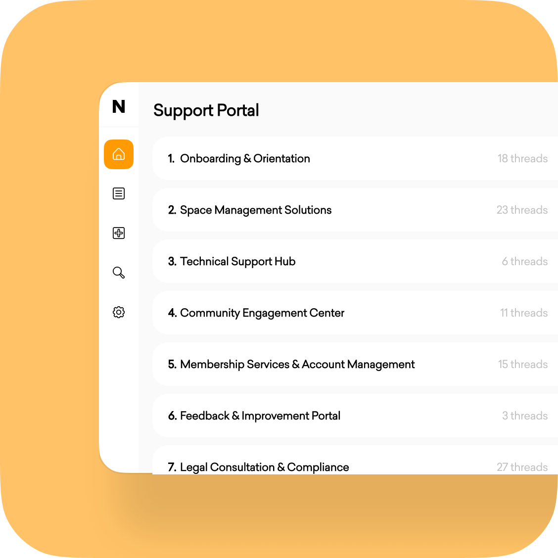 Nexudus Support Portal
