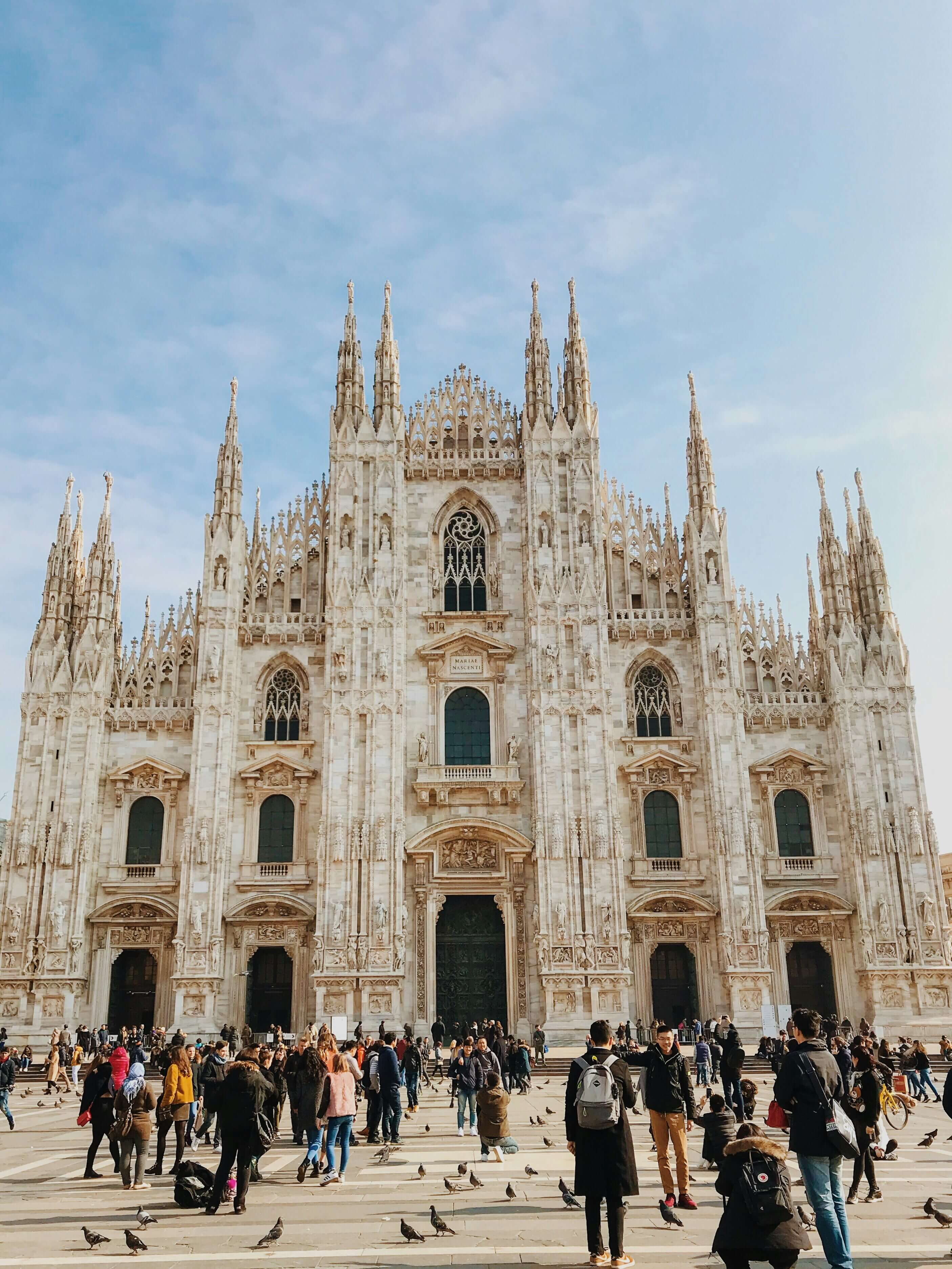 The cathedral church of Milan