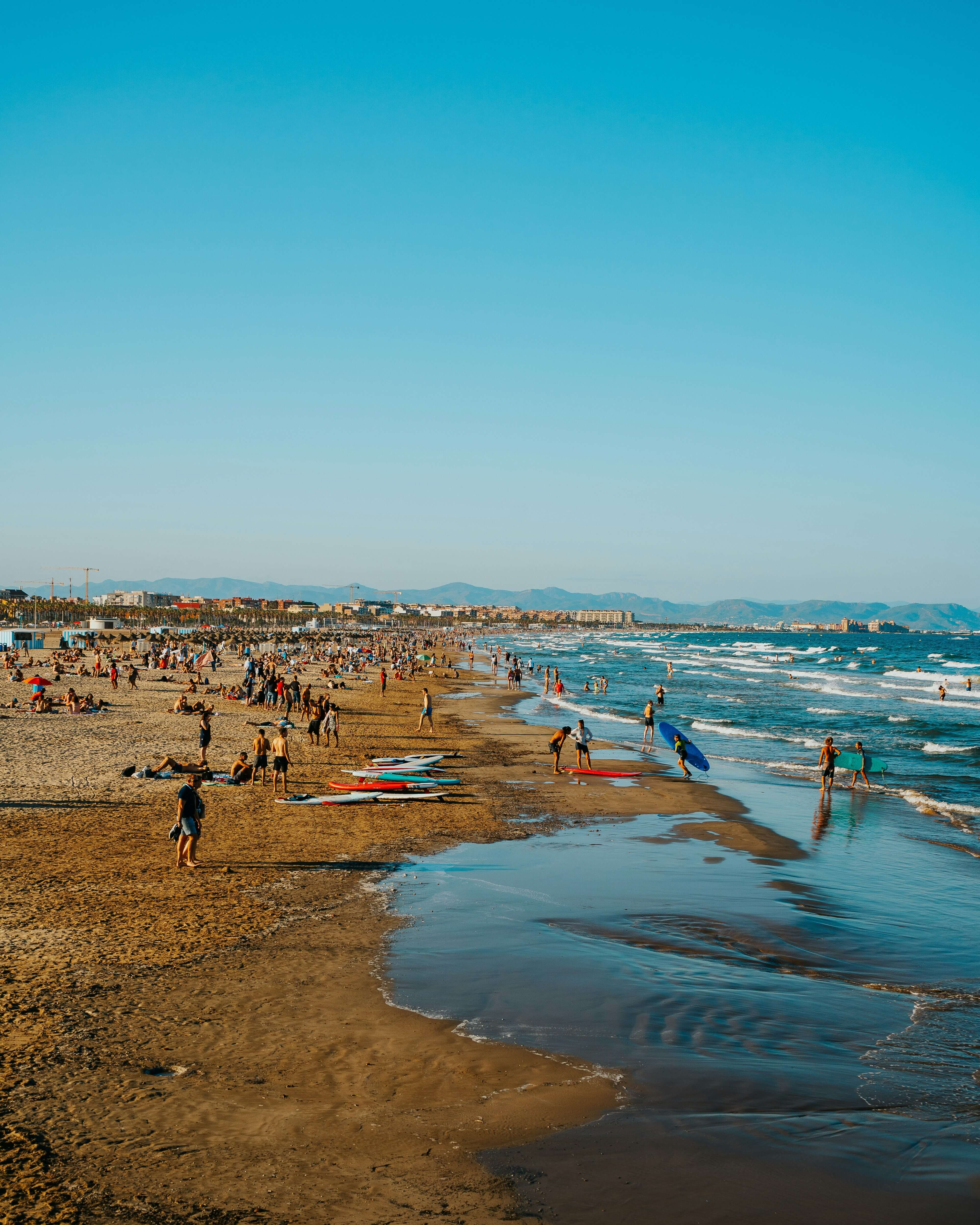 A beach near the Terminal HUB