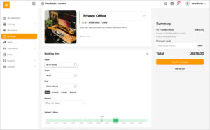 Placing a booking on the Members Portal and 'Do not repeat' is selected in the Repeat field