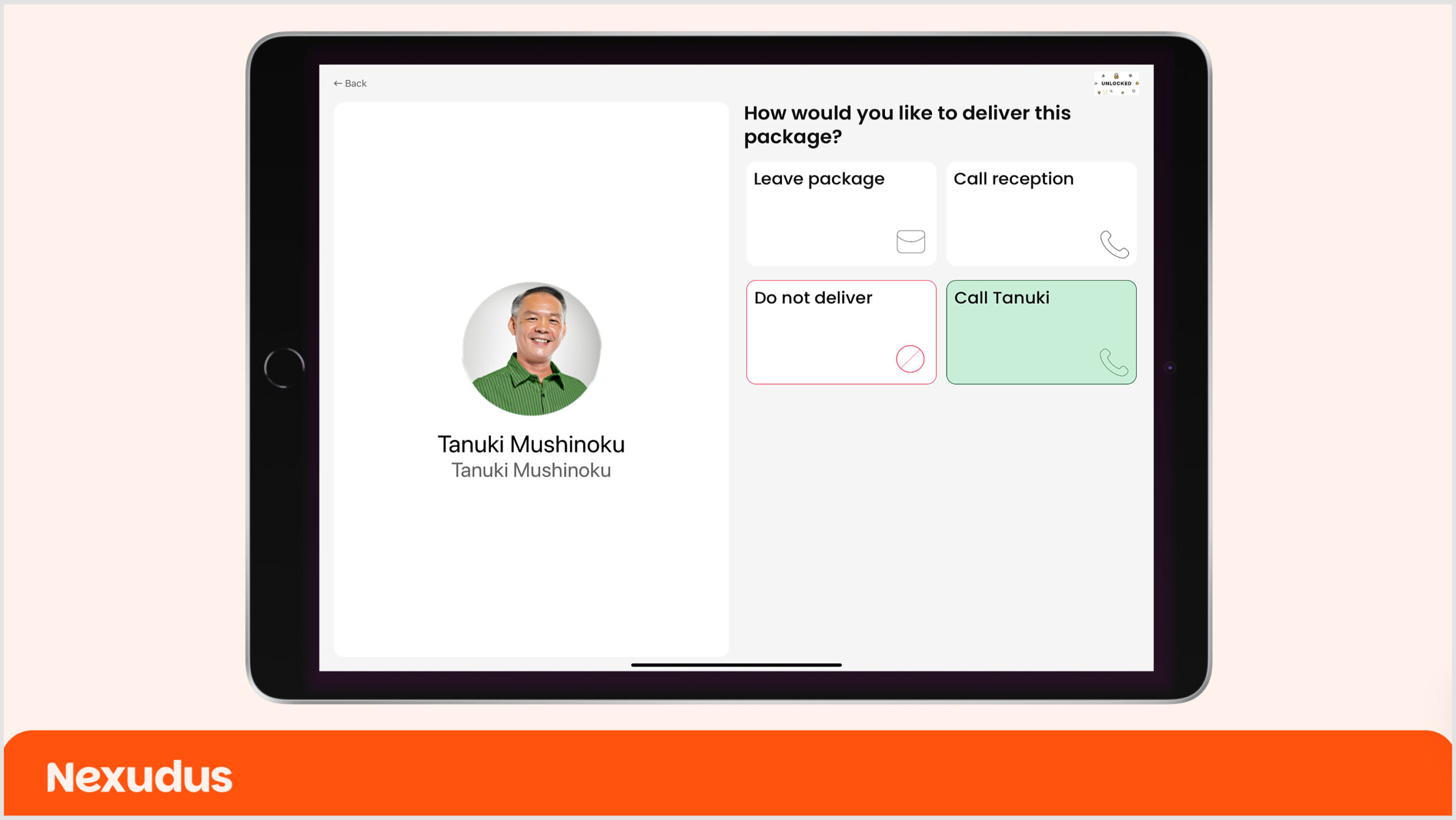NexIO calling button