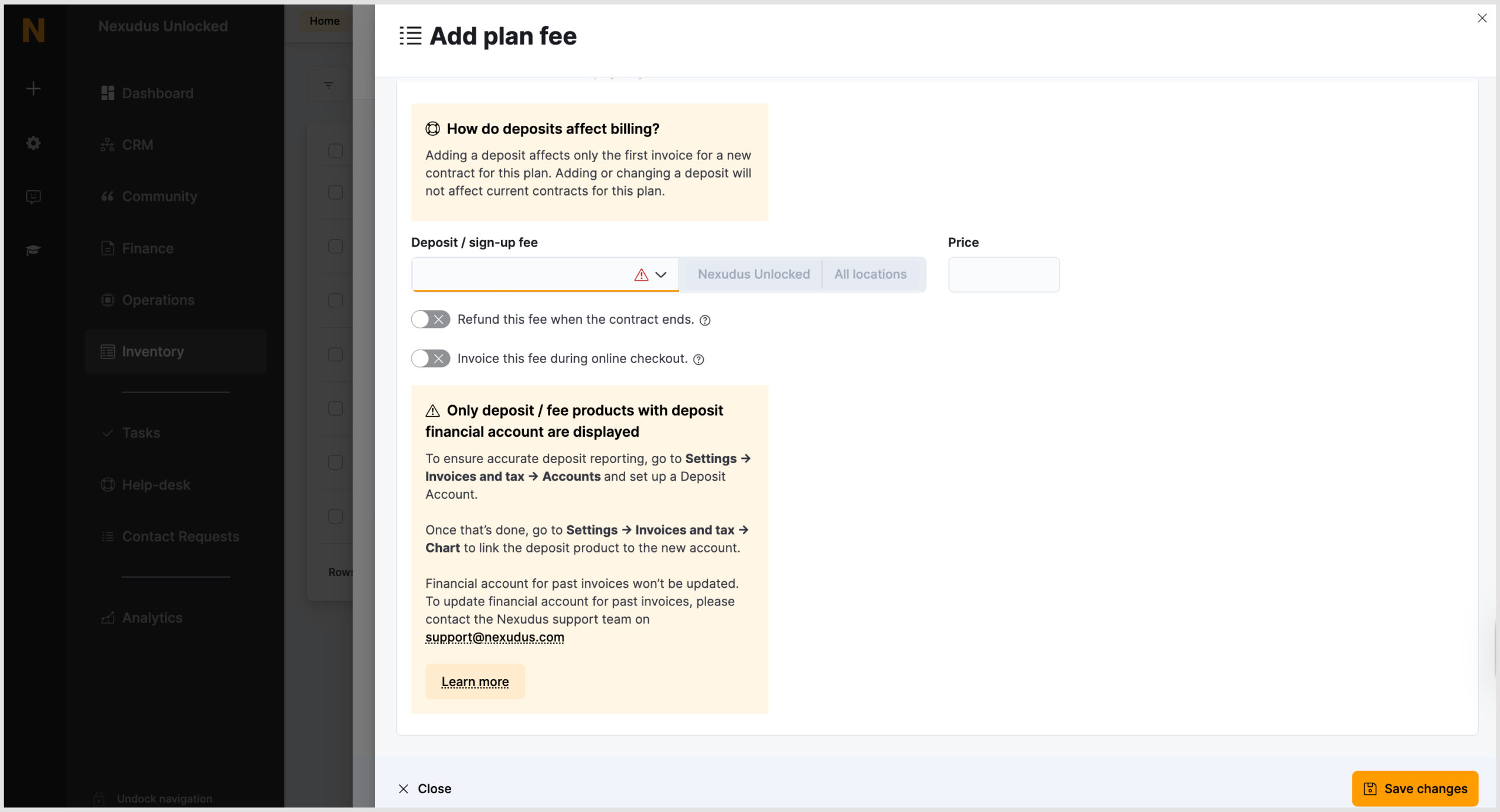 Message regarding connecting FA